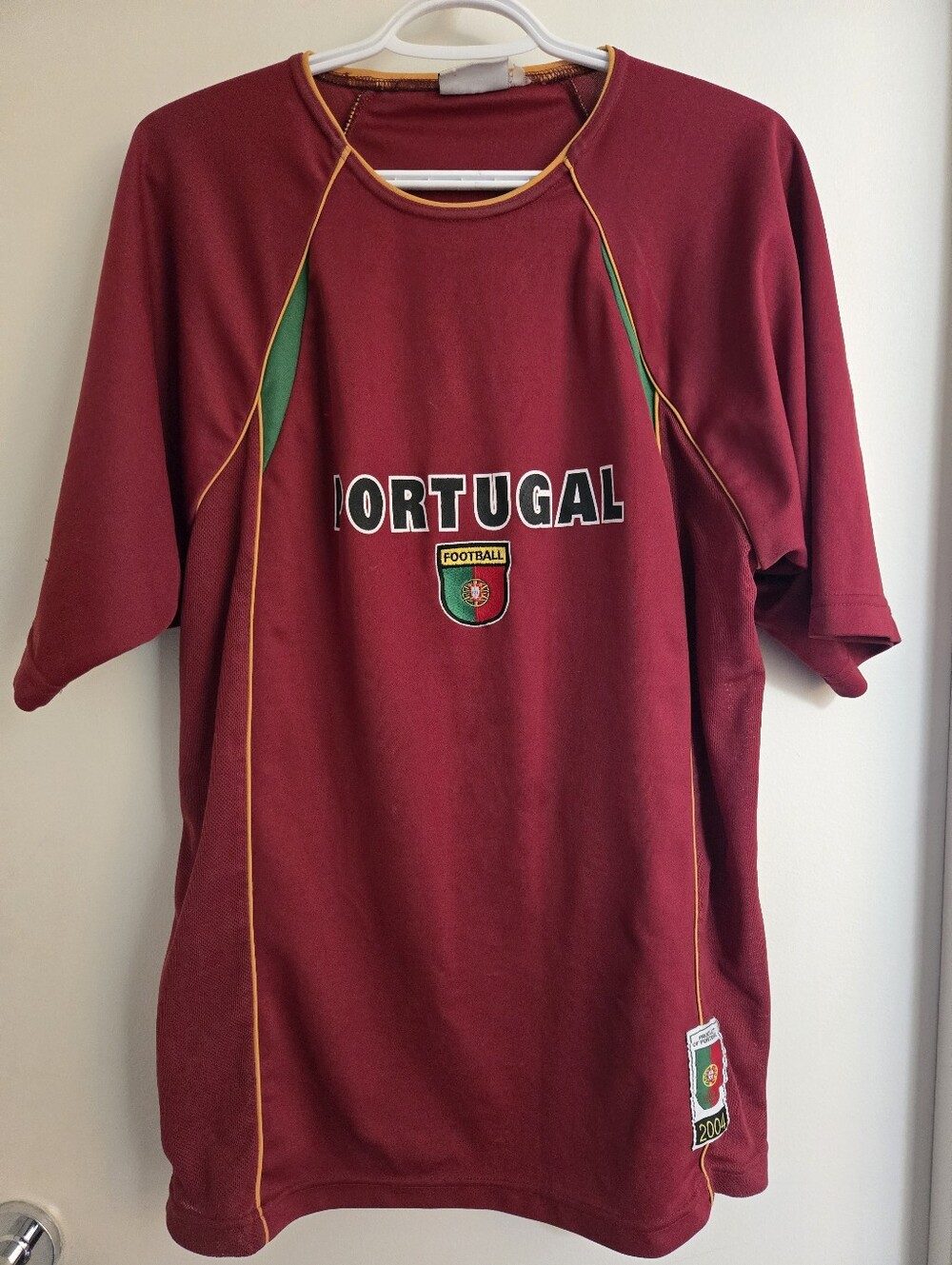 Youth Portugal Soccer Jersey - L